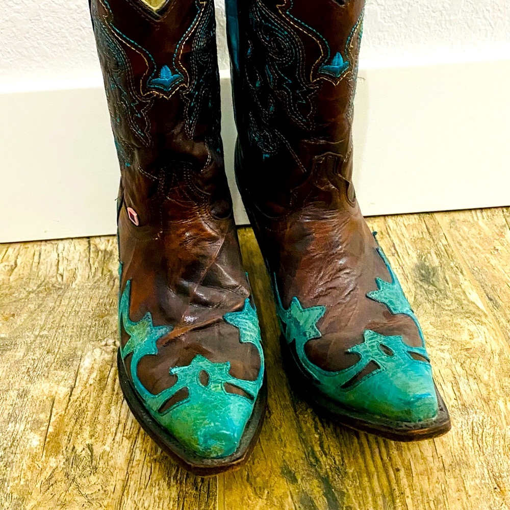 Rockin Leather Boots